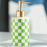 Kuber Industries Liquid Soap Dispenser | Handwash Soap Dispenser | Soap Dispenser for Wash Basin | Shampoo Dispenser Bottle | Bathroom Dispenser Bottle | 300 ML | Green